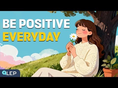 How to be Positive Everyday? | English Podcast to Learn English Speaking Practice | Beginner | A1-A2 thumbnail