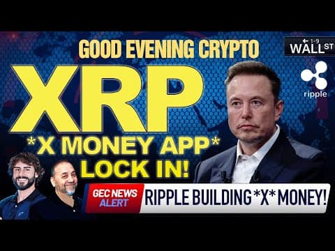 🚨 ELON MUSK & RIPPLE BUILDING 𝕏 MONEY WITH XRP!? 🚨 BANKING LINK CONFIRMED - THIS IS HUGE! thumbnail