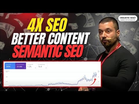 EEAT with SEMANTICS and Topical Authority: 4x Organic SEO Growth through Helpful Content Update thumbnail