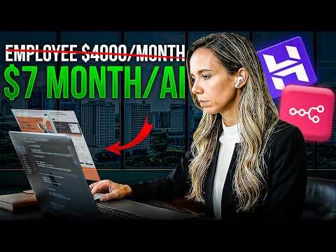 I Replaced a $4,000/Mo Employee With a $7 Workflow That Never Sleeps thumbnail