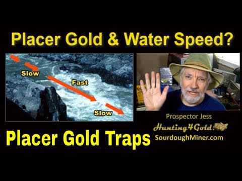 Placer Gold Traps and Water Speed (Placer Gold Prospecting) thumbnail