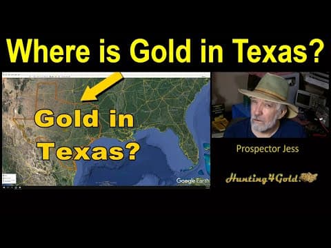Where is Gold In Texas? (USGS MRDS Gold Maps Review) thumbnail