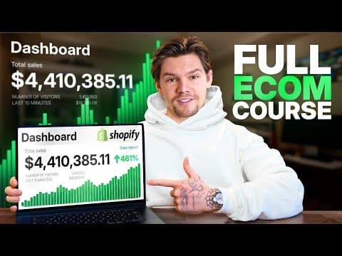 How to Launch Your First Successful Dropshipping Store thumbnail