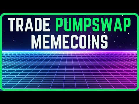 Pump Fun's NEW PUMPSWAP DEX Explained [BEST Place To Trade Memecoins] thumbnail