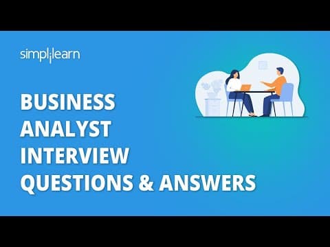 What Are Common Business Analyst Interview Questions? thumbnail