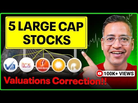 5 Large Cap Stocks Facing Massive Valuation Correction | Rebound in 2026? | Rahul Jain thumbnail