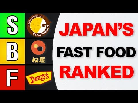 JAPANESE FAST FOOD TIER LIST thumbnail