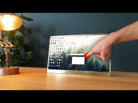Building a USB-C touchscreen monitor (new for modern devices) thumbnail