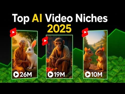Most Profitable Faceless AI Video Ideas (Monetize Your Channel) thumbnail