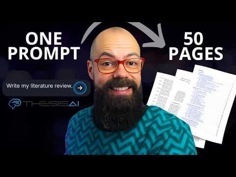 One Prompt = Full Literature Review (Why Every PhD Needs This Tool) thumbnail