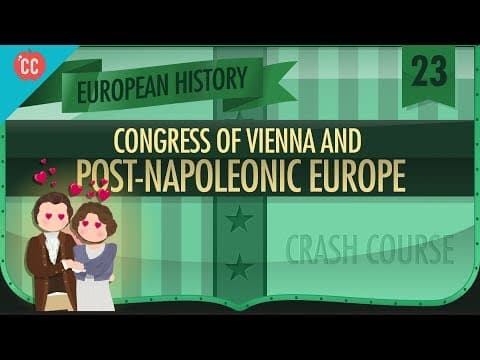 The Congress of Vienna: Crash Course European History #23 thumbnail