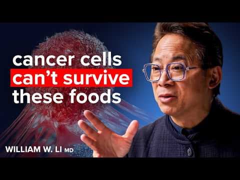 "This Food Can Repair DNA & Starve Cancer!" - What You NEED TO KNOW! | Dr. William Li thumbnail