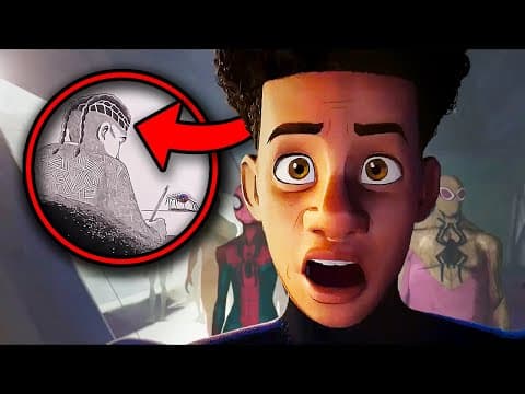SPIDERMAN ACROSS THE SPIDERVERSE BREAKDOWN! Easter Eggs & Details You Missed! thumbnail