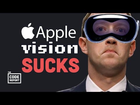 Zuck’s brutal takedown of Apple Vision Pro thumbnail