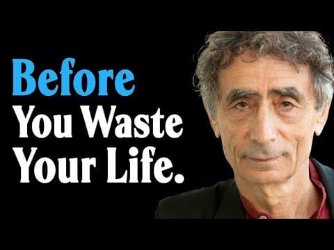 Give Me 15 Minutes... I'll Save You 25+ Years Of Feeling Lonely, Depressed & Lost | Dr. Gabor Maté thumbnail