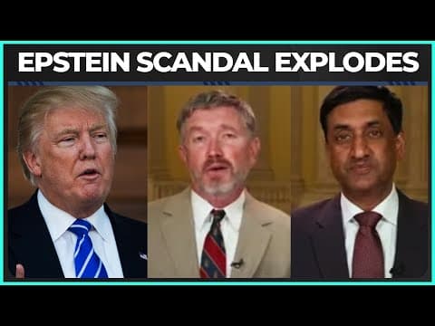 Trump CAN'T Hide From The Epstein Scandal thumbnail