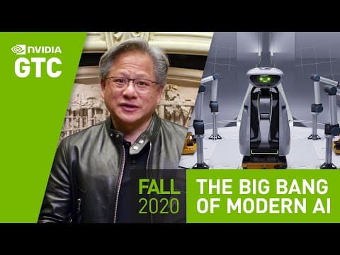 GPU Technology Conference (GTC) Keynote Oct 2020 | Part 1: "The Coming Age of AI" thumbnail