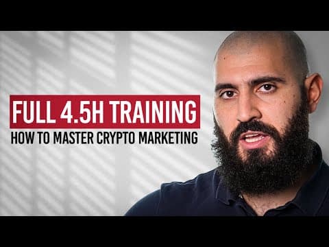 The Ultimate Crypto Marketing Playbook (Full course) thumbnail