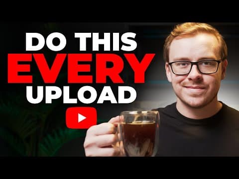 7 Things Smart YouTubers Do RIGHT AFTER Uploading a Video thumbnail
