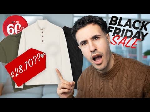 Black Friday Fashion Deals You Don’t Want to Miss (2025) thumbnail