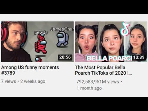 Tiktok has overtaken YouTube thumbnail