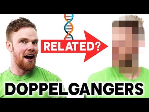 I Found My DOPPELGANGER and Tested His DNA thumbnail