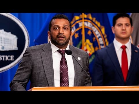 Could FBI Director Kash Patel Be Removed? thumbnail