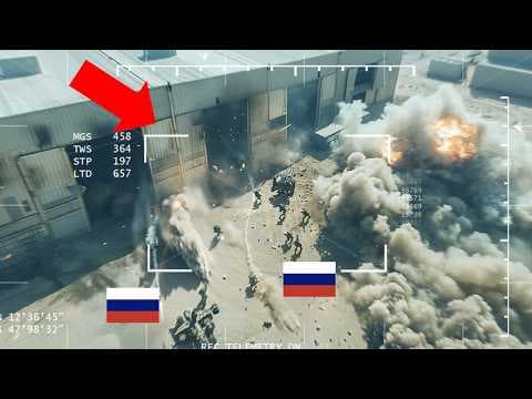 Ukraine’s Strike Ignites A Giant Blast Inside Russian Base! thumbnail