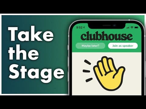 Clubhouse Exposure: Get Invited to Speak on More Stages thumbnail