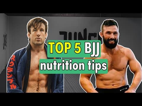 What You MUST Eat For BETTER BJJ Performance thumbnail