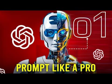 How to Prompt OpenAI's o1 Models Like A Pro thumbnail