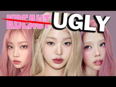 sorry but KPOP beauty is a mess. thumbnail