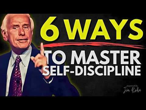 6 Techniques to Master Self Discipline | Jim Rohn Motivation thumbnail