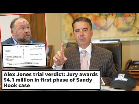 Criminal Lawyer Reacts to Alex Jones Verdict and Breaks Down the Trial thumbnail
