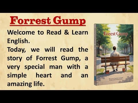 Forrest Gump | Reading Practice | Graded Reader | B1 Level | Story book thumbnail