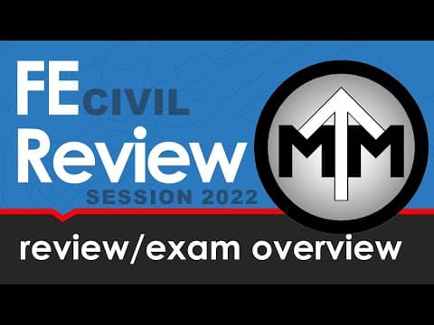 FE Review and Exam Overview 2022 thumbnail