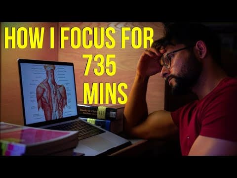 How to Study When You're Tired (from a Med Student) thumbnail