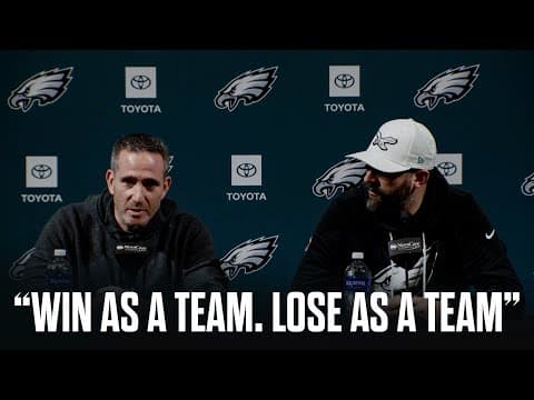 Nick Sirianni & Howie Roseman Reflecting On 2025 Eagles Season thumbnail