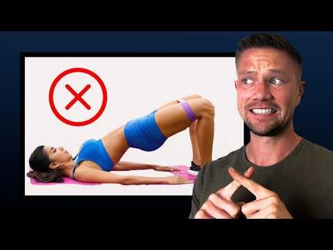 Avoid The #1 Glute Bridge Mistake (do this instead) thumbnail