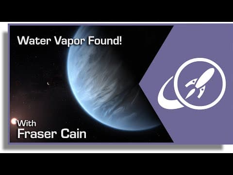 Water Vapor Seen In the Atmosphere Of An Exoplanet. It Might Even Be Rain thumbnail