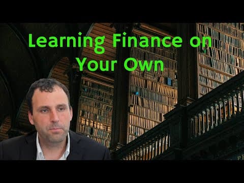 How to Teach Yourself Finance & Economics thumbnail