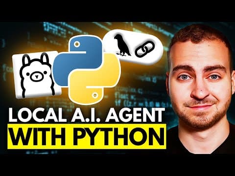 How to Build a Local AI Agent With Python (Ollama, LangChain & RAG) thumbnail