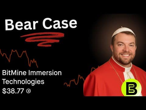 Bitmine's WORST CASE Scenario (BMNR Stock Update) thumbnail