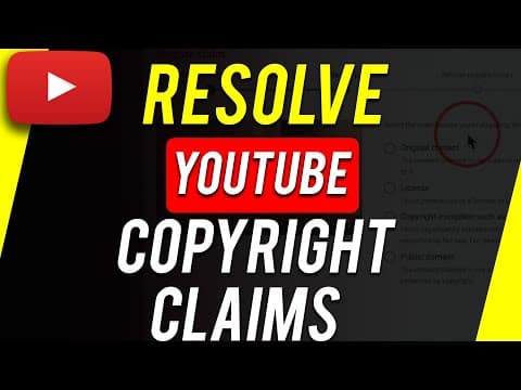 How To Resolve Music Copyright Claims on YouTube thumbnail