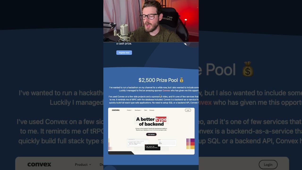 YouTube video player