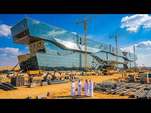 Inside Saudi Arabia's NEOM The Line🇸🇦: How the $500B Mirrored City is Being Built! thumbnail