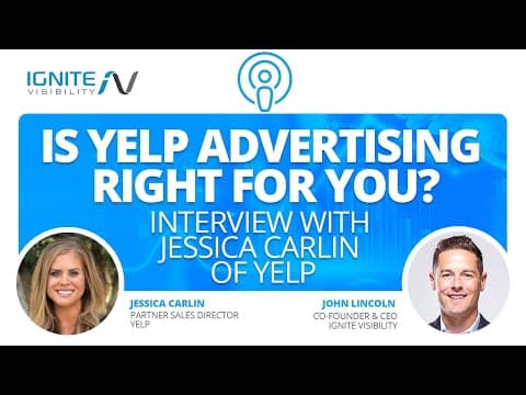 Jessica Carlin on Who Should Use Yelp Advertising thumbnail
