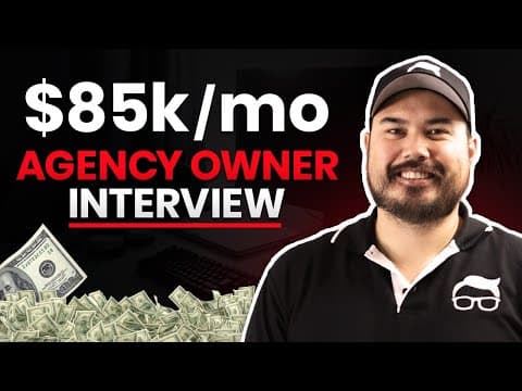How He Scaled His SMMA To $85k/mo in 7 Months thumbnail