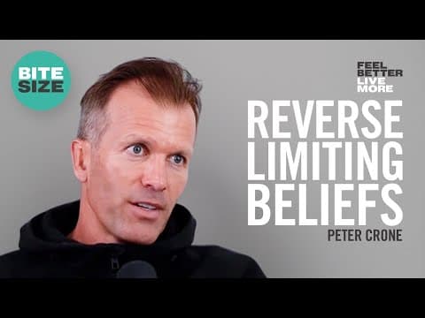 Peter Crone: How To Overcome Your Limiting Beliefs and Live the Life of Your Dreams | Bitesize thumbnail
