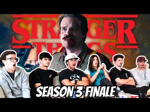 WE ARE HEARTBROKEN...Stranger Things Season 3 Episode 8 | Reaction/Review thumbnail